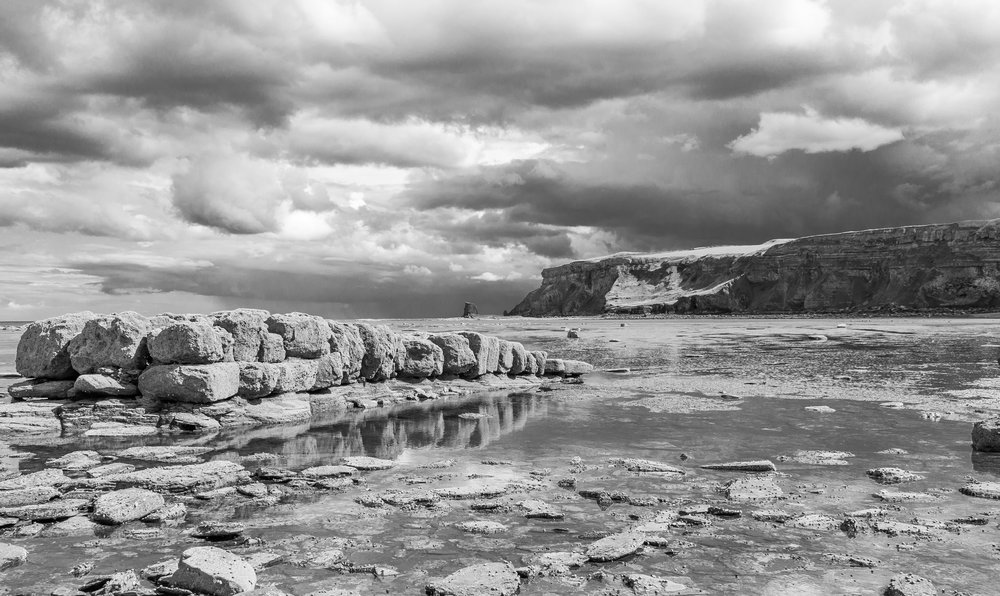Black Nab at Saltwick Bay , North Yorkshire